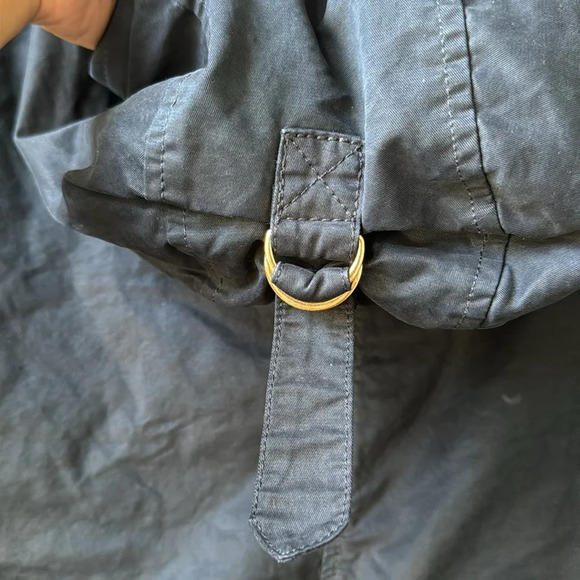 Zara Two-in one trafaluc outerwear Jacket Hoodie Navy Small - Picture 7 of 14